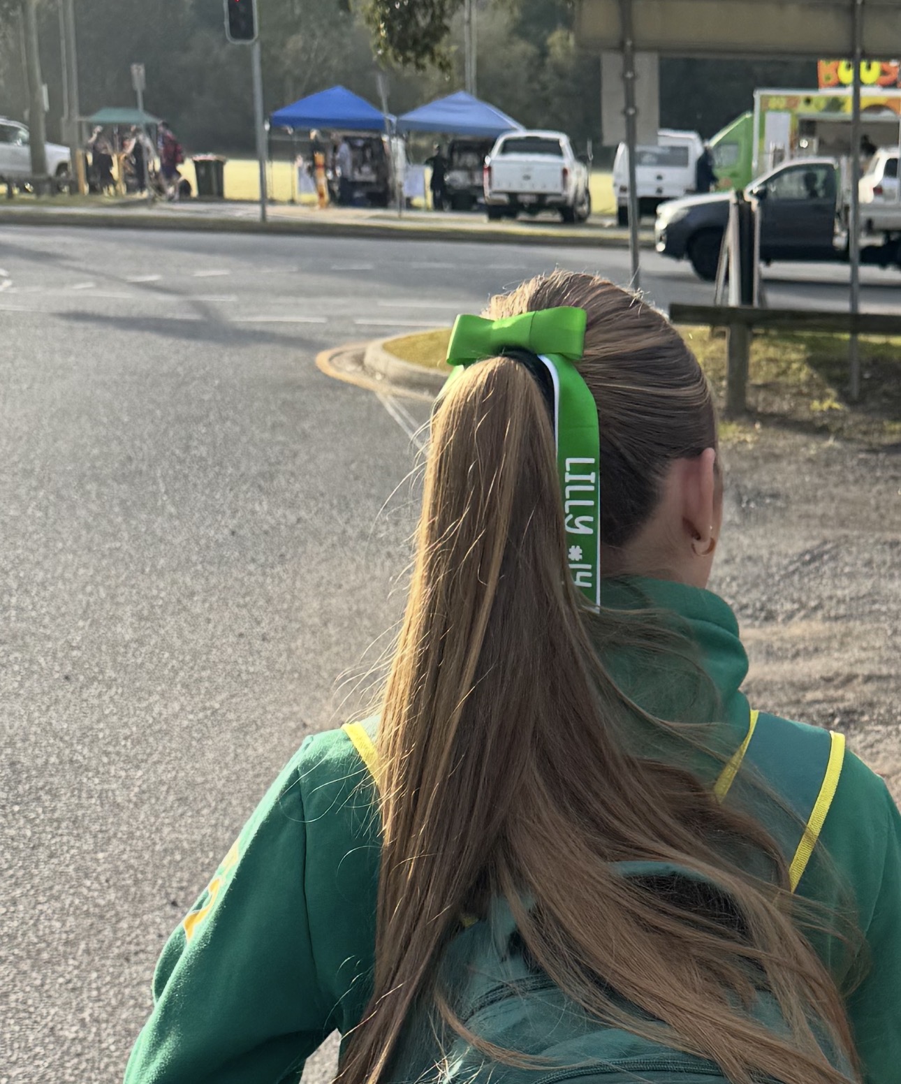 Made-for-game-day sports ribbon